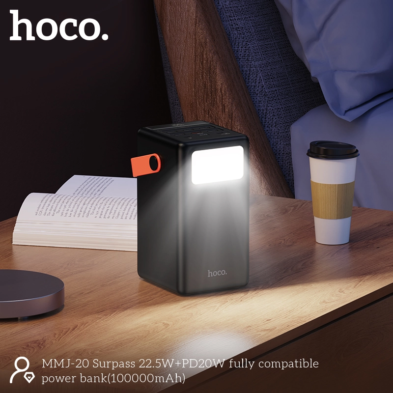 Hoco MMJ20 high-capacity portable power bank for smartphones and tablets
