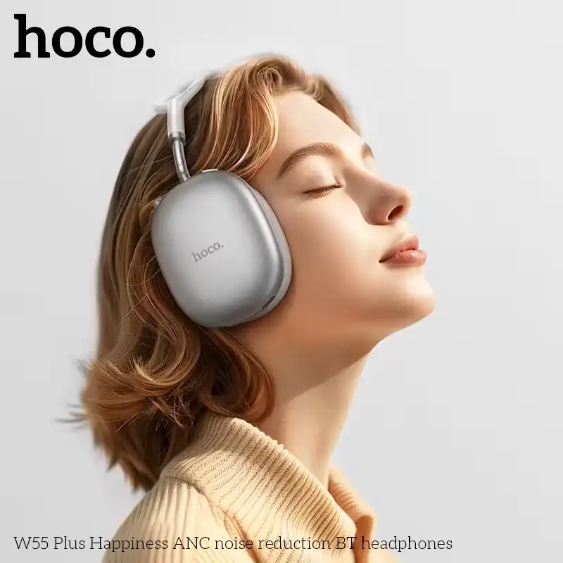 Best ANC headphone Hoco W55 Plus ANC for immersive music experience