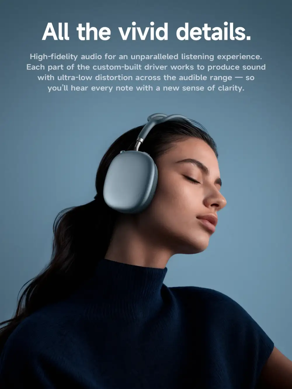 Hoco W65 Bluetooth headphones with 45-hour battery life