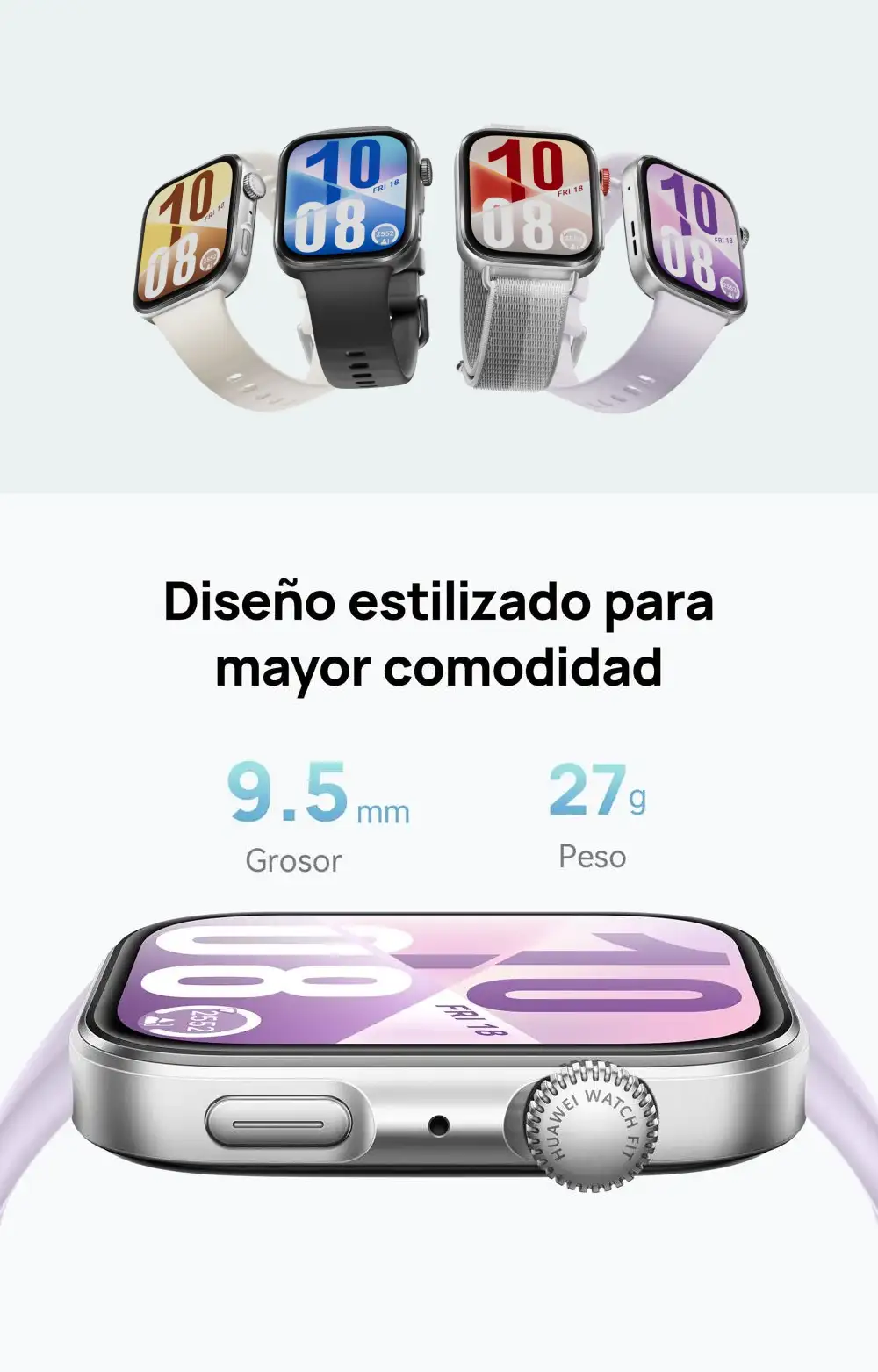 Huawei Watch Fit 4 fitness smartwatch AMOLED display