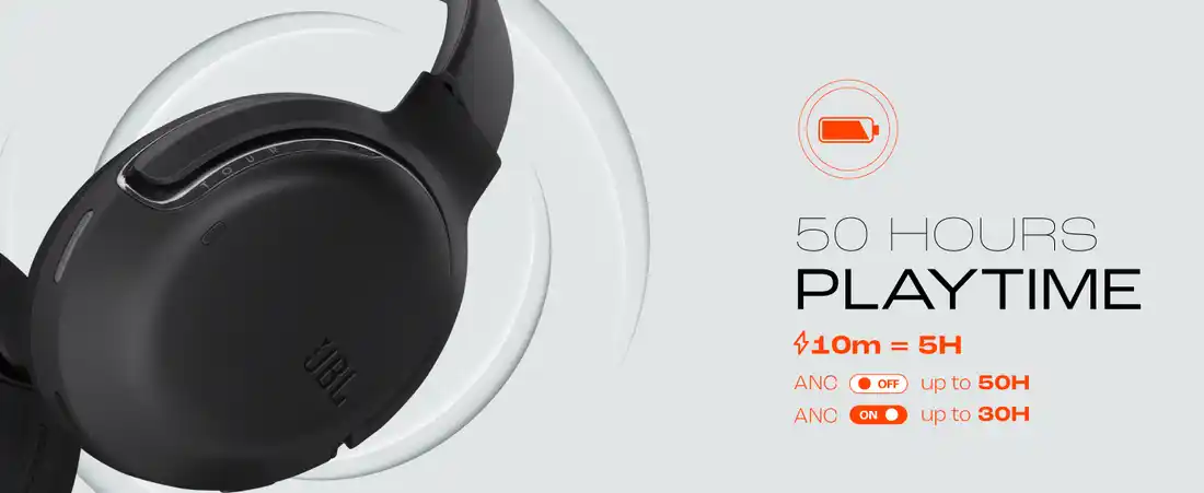 JBL Tour One M2 over-ear Bluetooth headphones