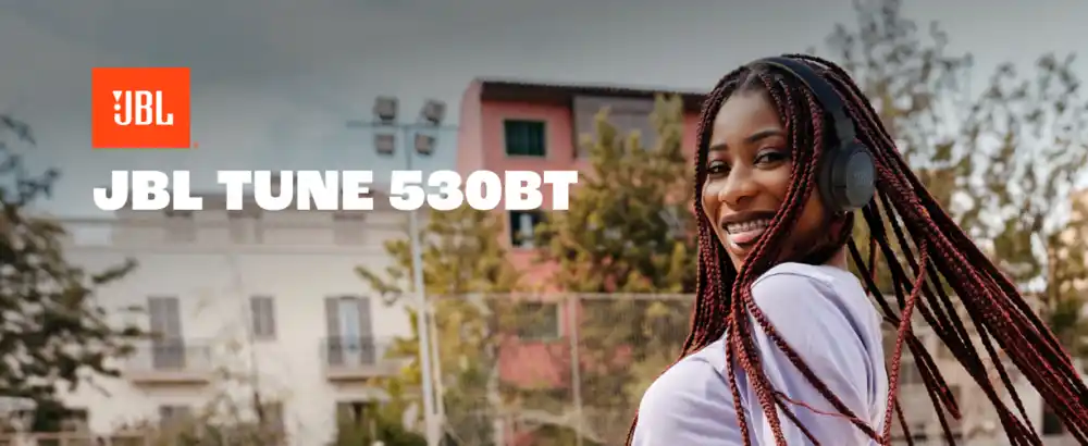 JBL Tune 530BT wireless on-ear headphones with deep bass for Bangladesh