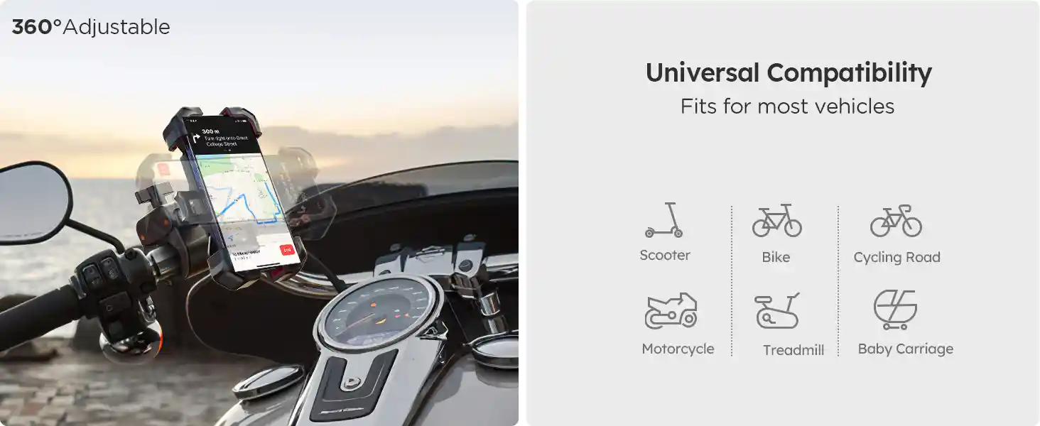 JOYROOM JR-ZS288 Phone Mount thick anti-slip silicone padding