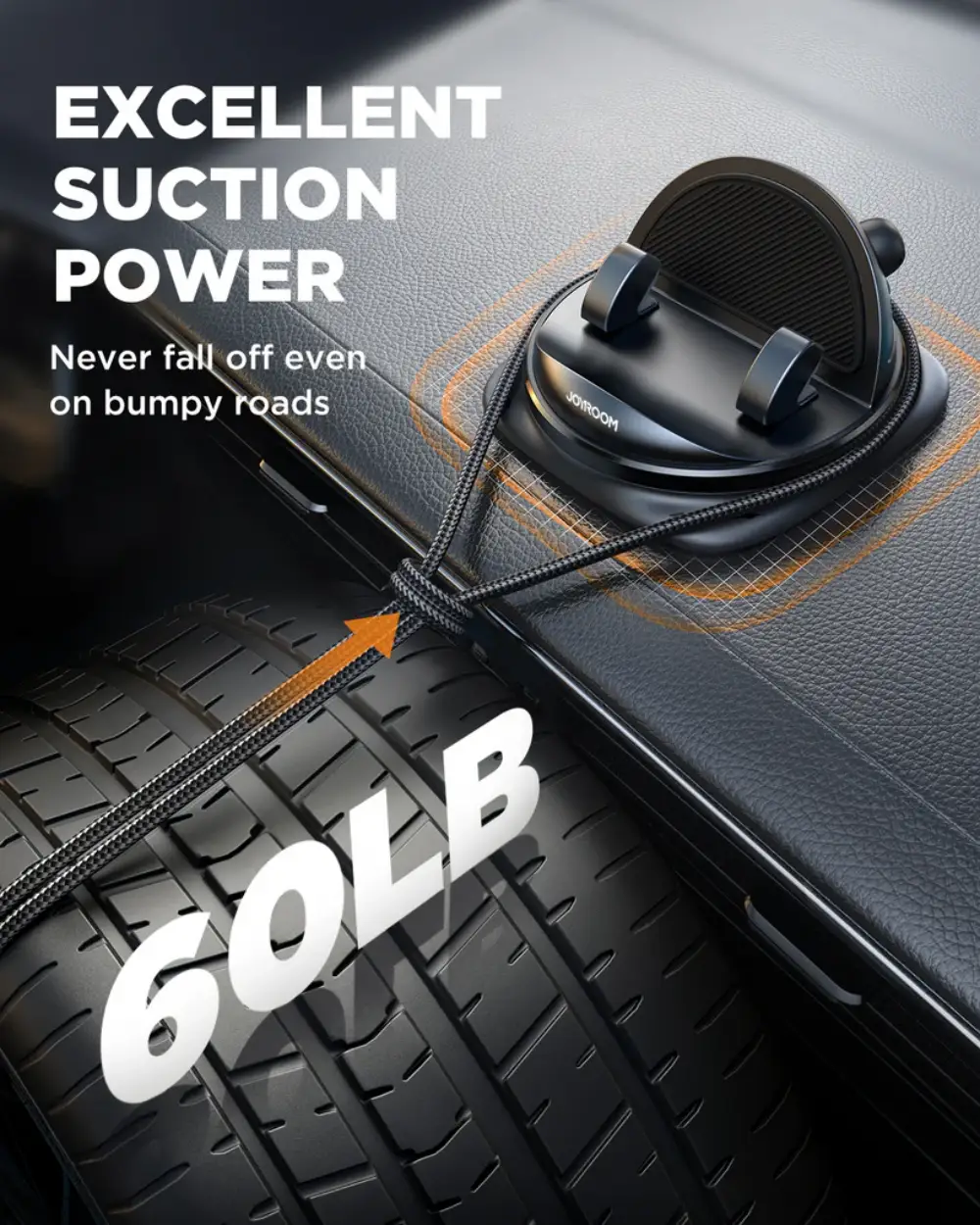 Joyroom JR-ZS354 Dashboard Car Phone Holder with Nano Gel Base