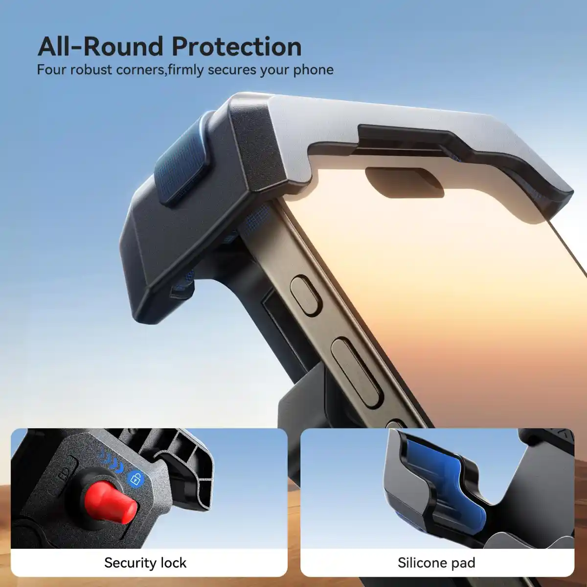 Joyroom JR-ZS428 Shockproof Bike Phone Mount with 360-degree rotation