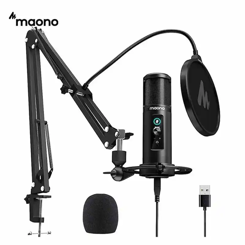 maono-au-pm422-professional-microphone (1) MAONO AU-PM422 USB condenser microphone for podcasting