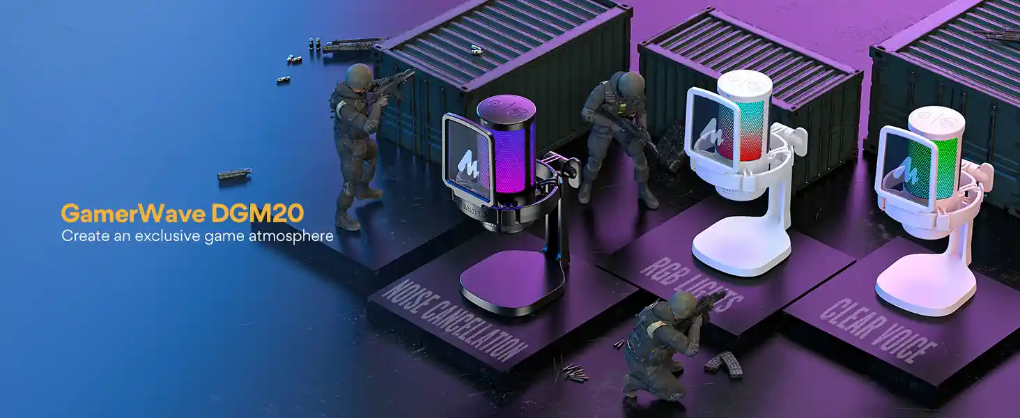 MAONO DGM20 Condenser Microphone RGB