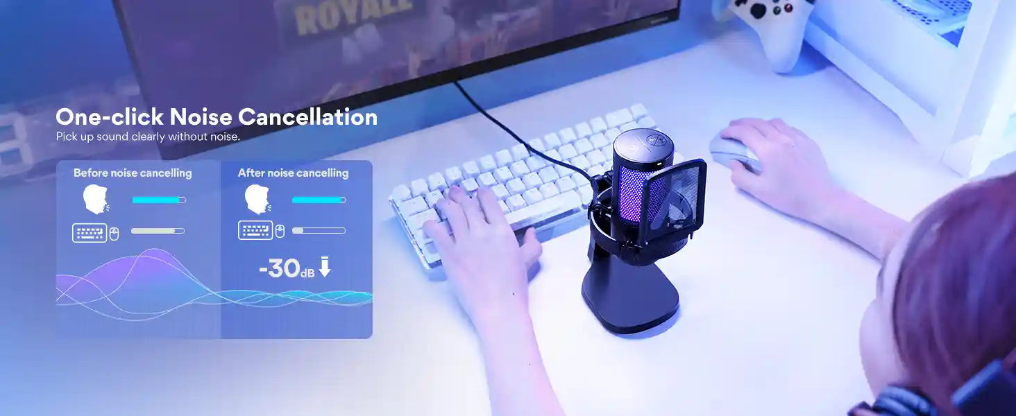 MAONO GamerWave DGM20 USB Gaming Microphone