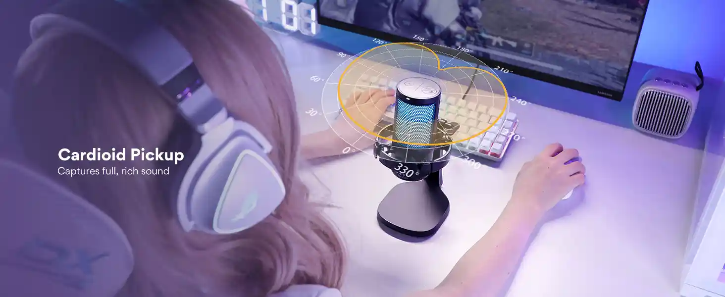 MAONO DGM20 mic with noise cancellation