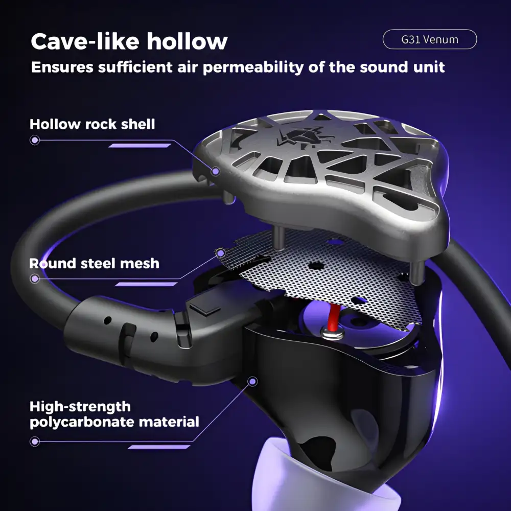 PLEXTONE G31 Venom HiFi Bass Earphones