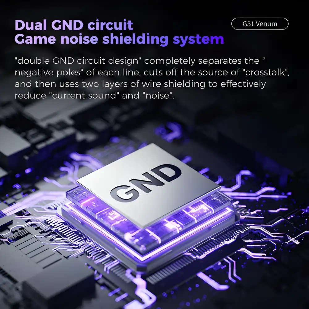 PLEXTONE G31 Venom Ergonomic In-Ear Fit