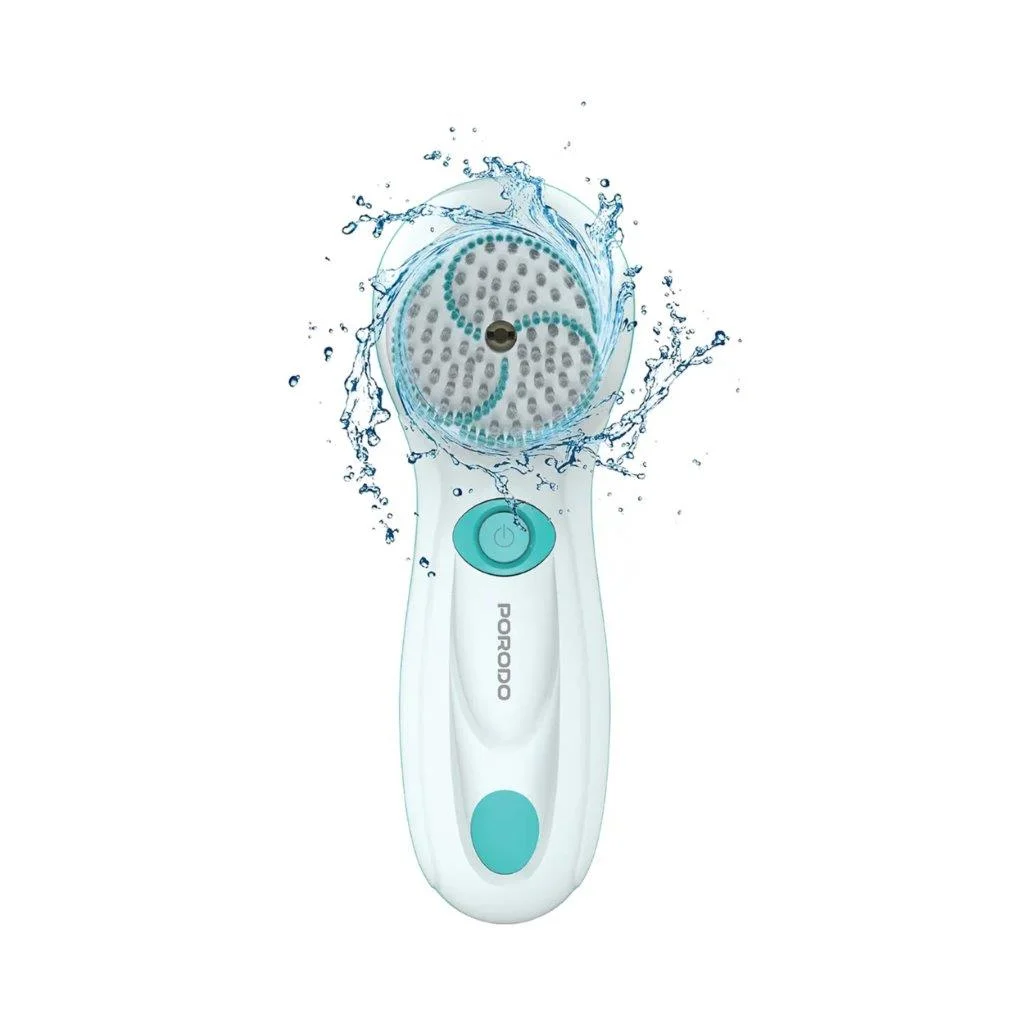 Porodo Lifestyle 4-in-1 Facial Cleansing Brush rechargeable Type-C