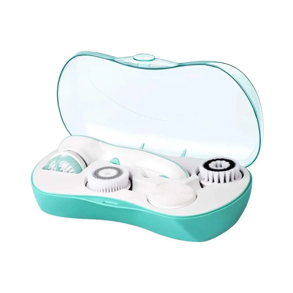 Porodo 4-in-1 Facial Cleansing Brush for sensitive skin care