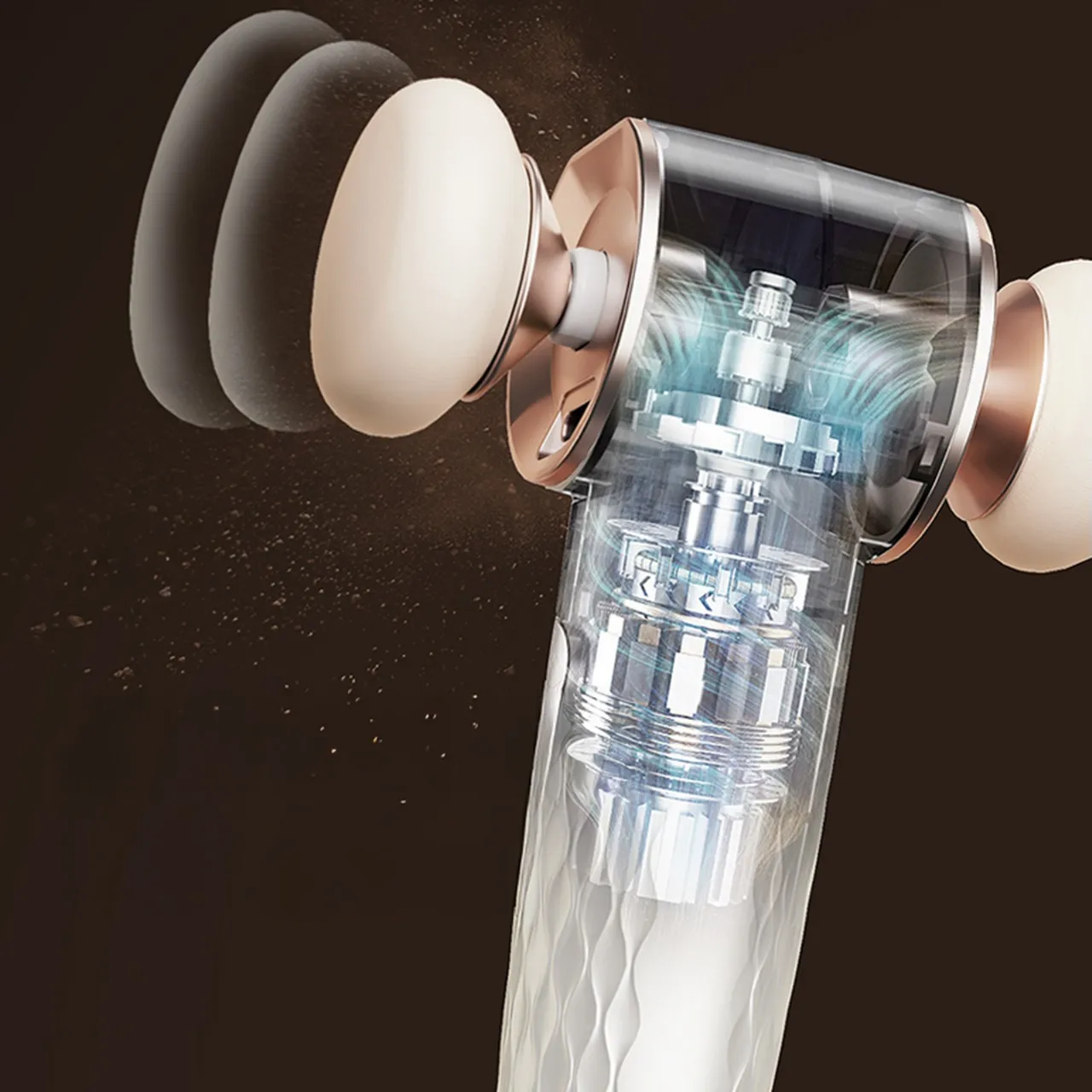 Porodo Dual Head Beauty Blender rechargeable USB-C design