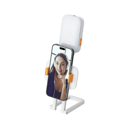 Porodo Lifestyle Phone Stand Fill Light for smartphone photography