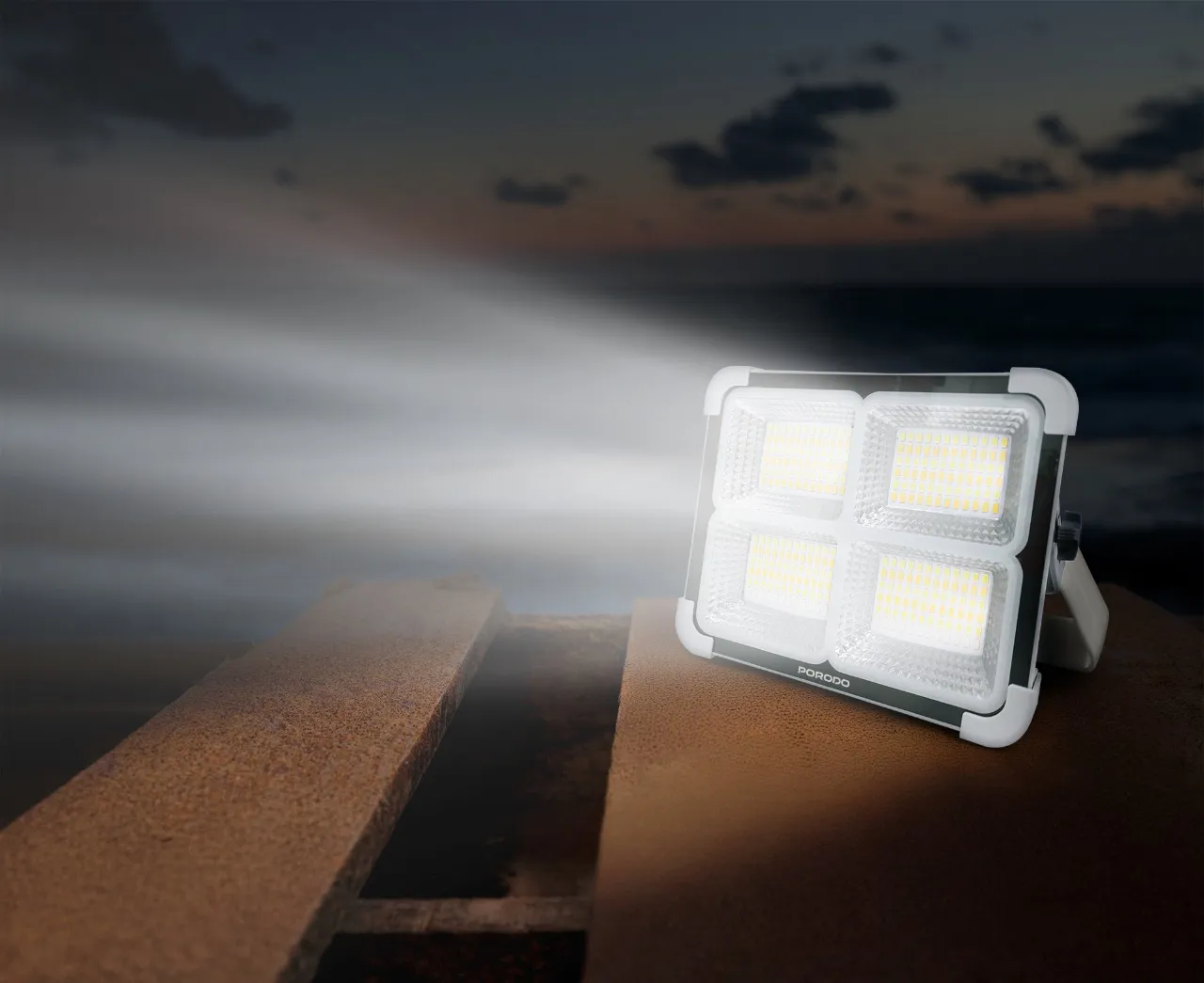 Porodo Lifestyle Sunlite Solar LED Light multi-mode lighting for off-grid areas