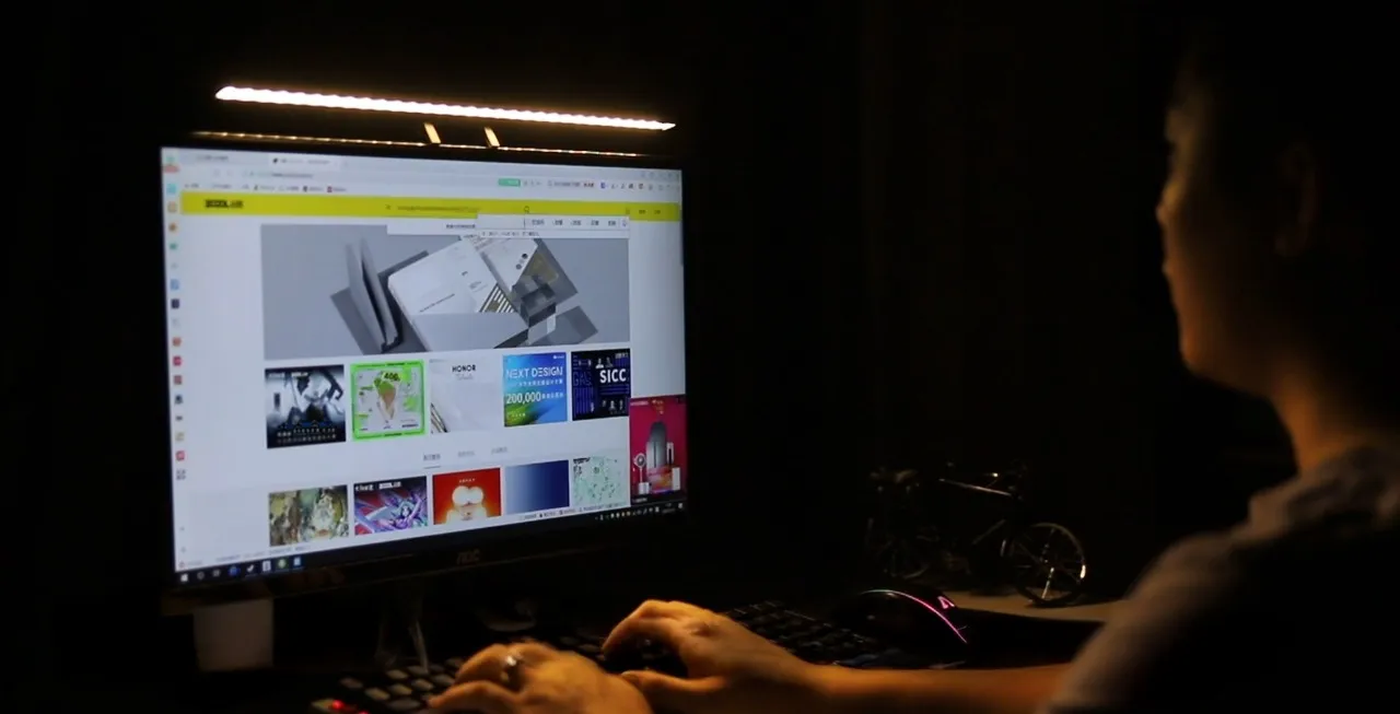 Porodo LumaView webcam with 3 color temperature modes