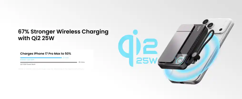 Sharge ICEMAG 3 Qi2 25W Wireless Fast Charger