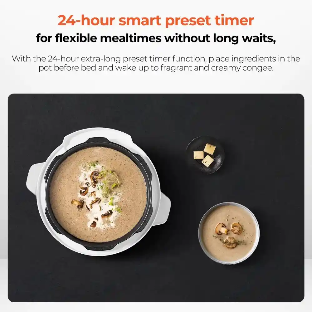 Xiaomi Electric Pressure Cooker 4.8L dual inner pots photo