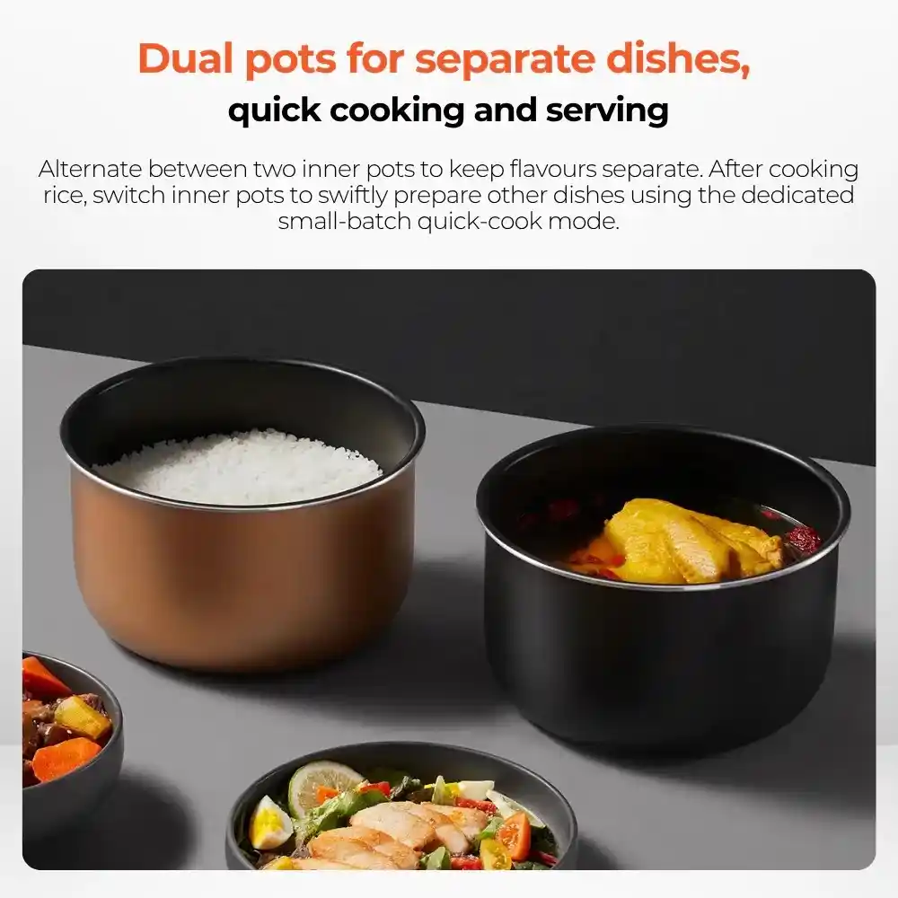 Xiaomi Electric Pressure Cooker 4.8L stainless steel lid