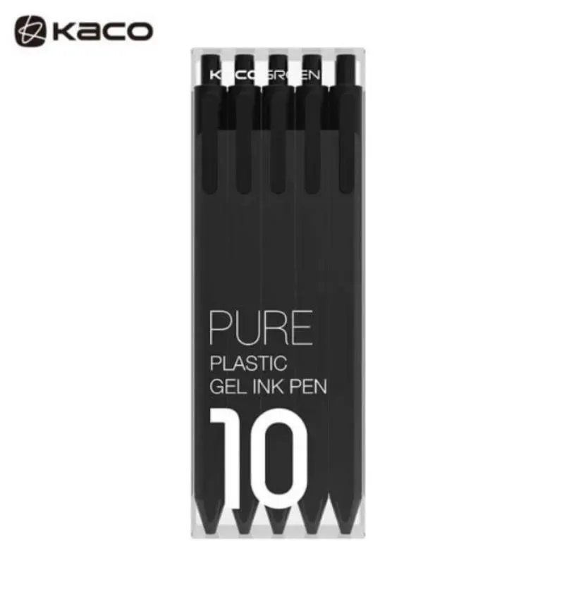Xiaomi Kaco Pure Gel Ink Pen Set 10pcs for smooth writing