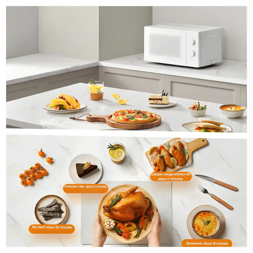 Xiaomi Microwave Oven 20L MWB020 with 1100W fast heating technology
