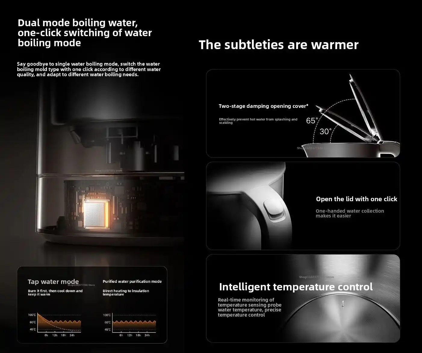 Xiaomi Mijia Electric Kettle 3 Pro rapid 1800W heating for tea and coffee