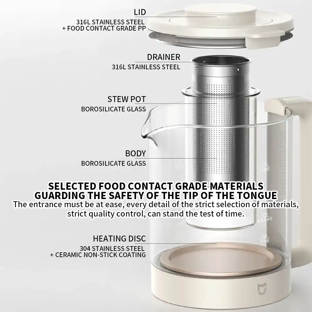 Xiaomi Mijia Health Kettle S2 8-in-1 smart cooker