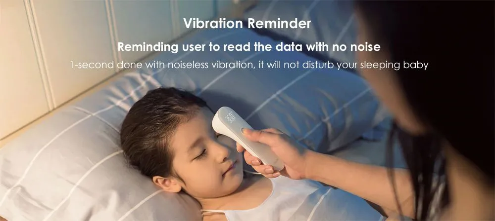 Xiaomi Mijia iHealth Thermometer LED display and vibration feedback