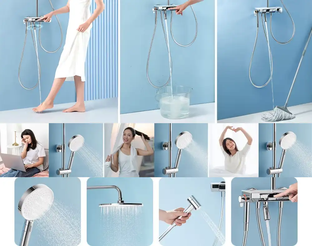 Xiaomi Mijia S1 antibacterial brass shower for safe bathing