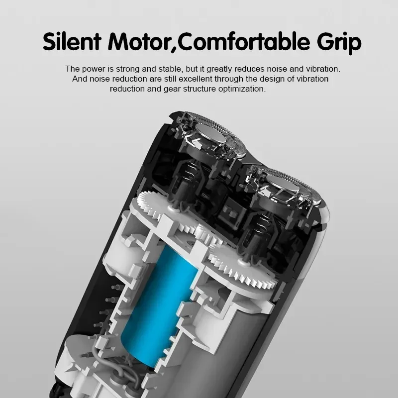 Xiaomi Mijia S100 USB-C rechargeable electric shaver for travel
