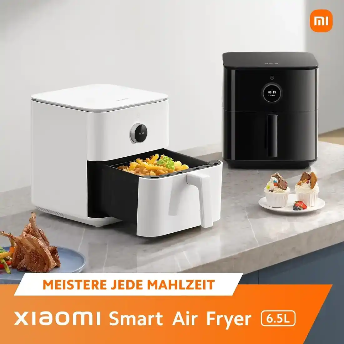 Xiaomi MAF10 Smart Air Fryer 6.5L 360° convection hot air circulation