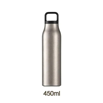 Xiaomi Mijia Titanium Thermos Cup G MJTIG01PL in titanium grey, 450ml insulated water bottle