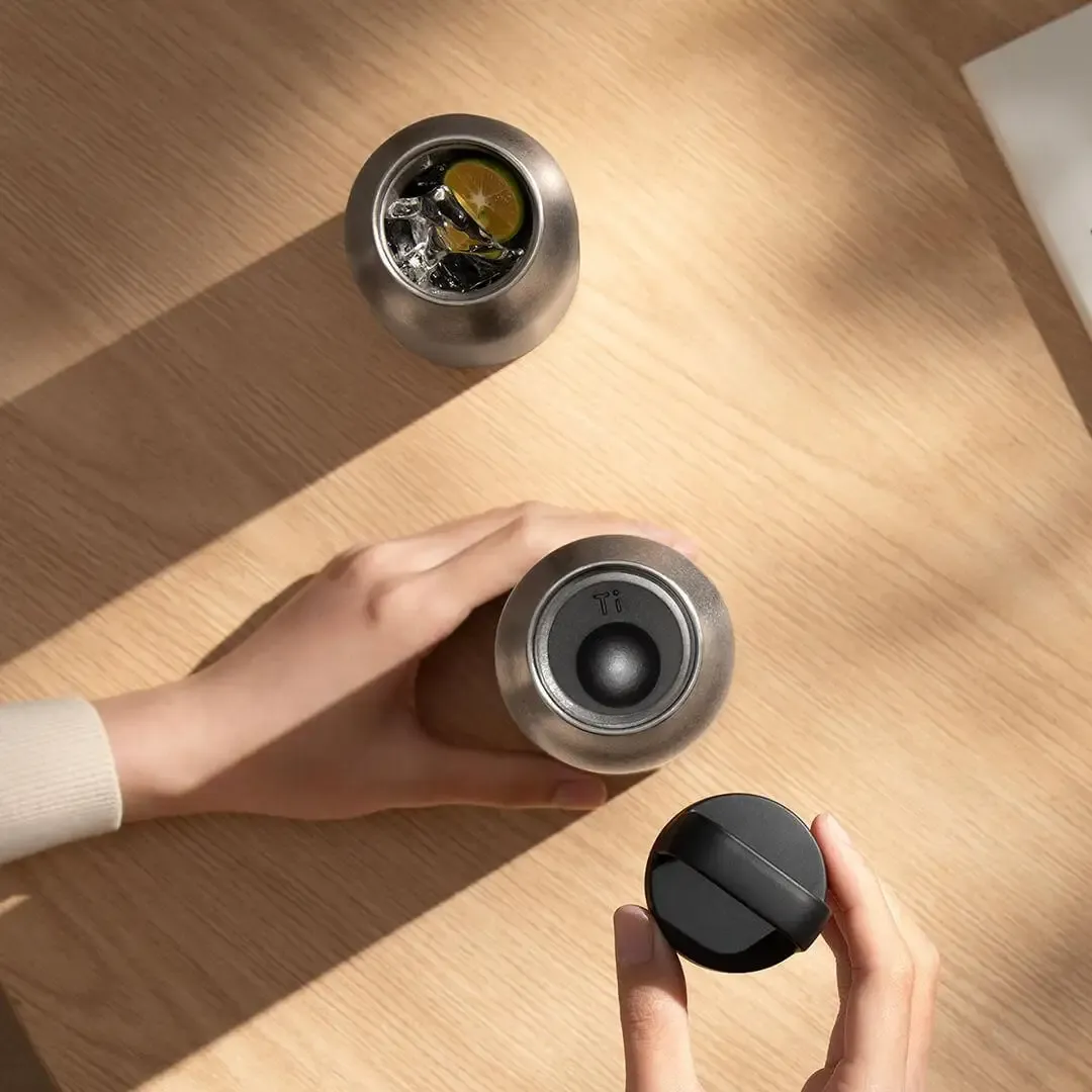 Xiaomi Mijia MJTIG01PL Titanium Thermos Cup keeping coffee hot for 6 hours
