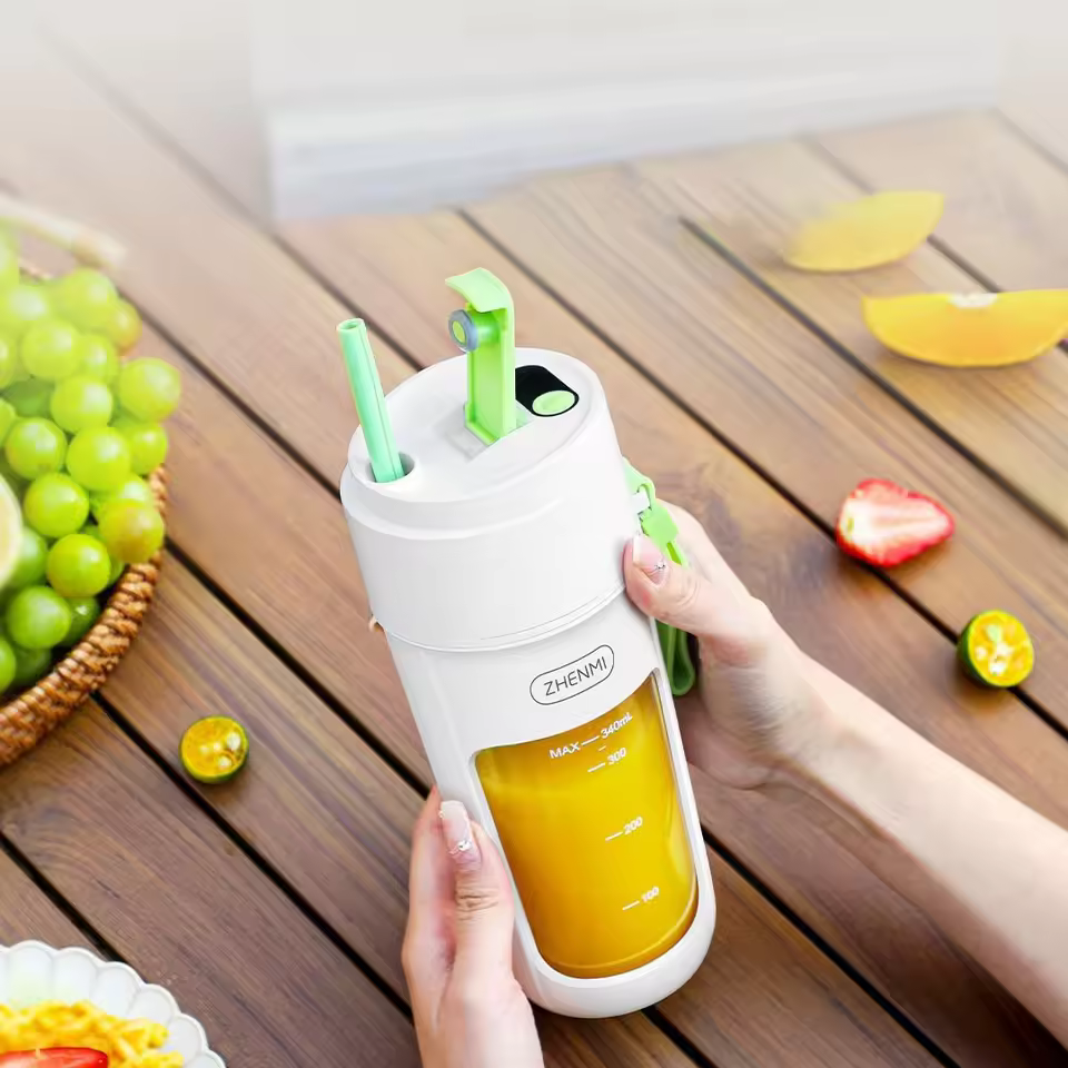 Zhenmi J5Pro Portable Ice Crusher Blender with 10-blade stainless steel