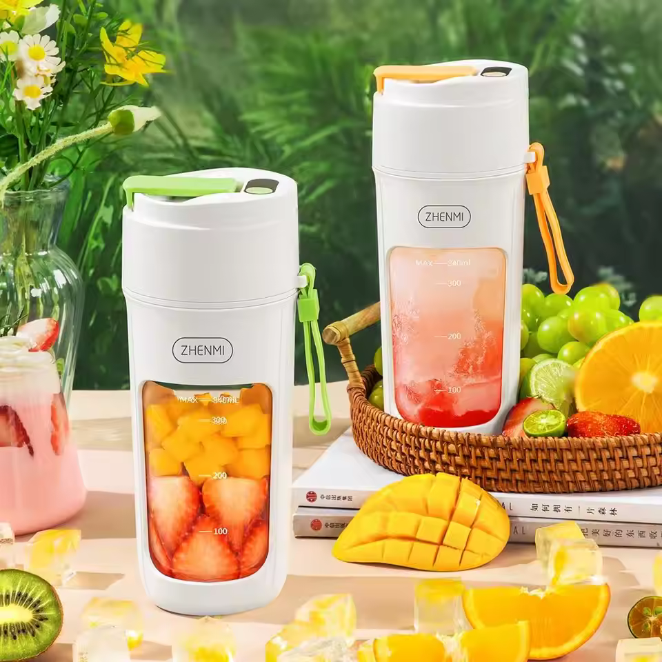 Zhenmi ZMGZ-J5Pro Electric Portable Juicer for smoothies and shakes
