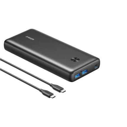 Anker PowerCore III Elite 25600mAh high-capacity portable power bank for laptops and smartphones