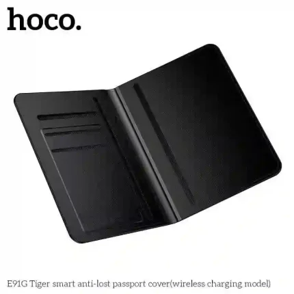 Hoco E91G smart anti-lost passport cover with Apple Find My support
