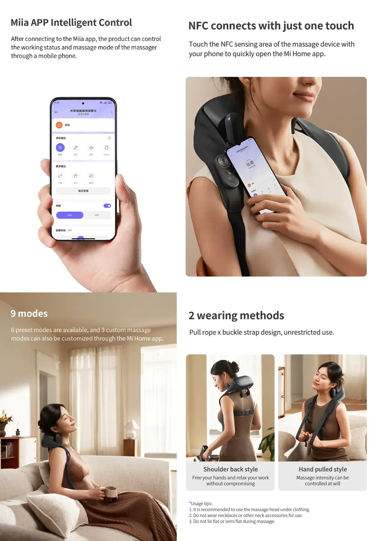 Best deals on Xiaomi Mijia Smart Shoulder and Neck Massager for home use