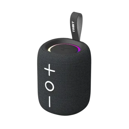 TRIBIT StormBox Mini+ portable Bluetooth speaker with 360° surround sound