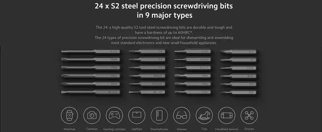 Portable Xiaomi MJDDLSD003QW Electric Screwdriver with Type-C charging