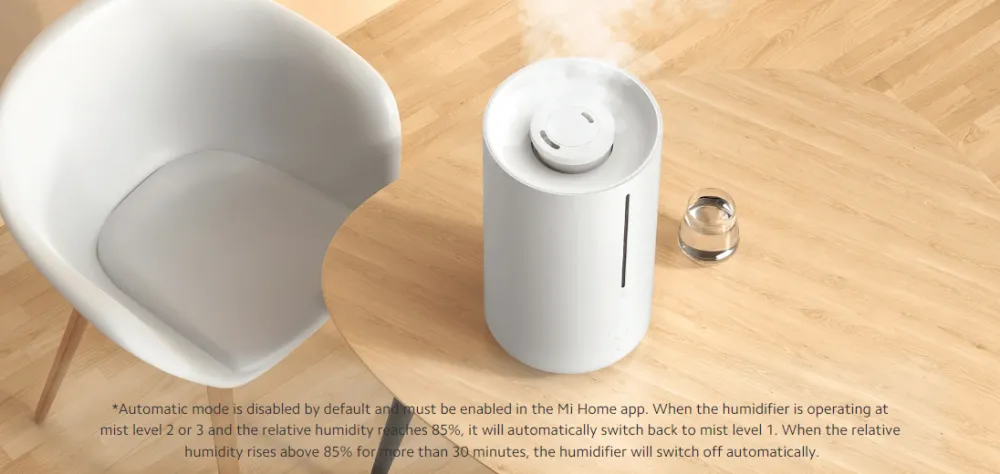 Xiaomi Smart Humidifier 2 automatic mist control
