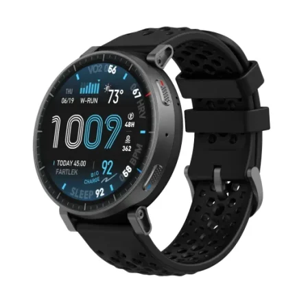 Amazfit Active Max smartwatch with 1.5 inch ultra bright AMOLED display and long battery life