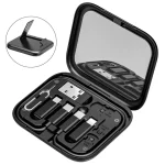 Hoco U114 Treasure Box Charging Cable Set – 60W Fast Charging Data Cable Set with Multiple Adapters in Storage Box