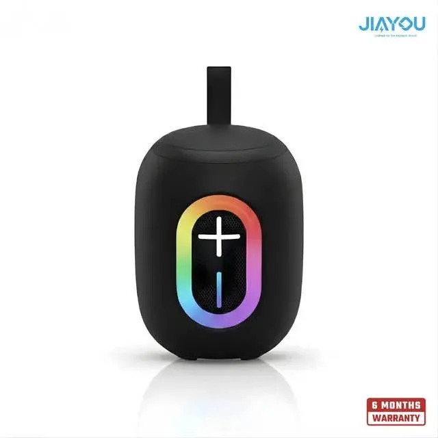 jiayou-sonic-5-8w-portable-speaker (1) JIAYOU Sonic 5 Bluetooth Speaker for portable home and outdoor use with 8W clear sound and 5-hour battery life.