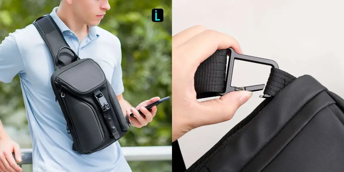 MARK RYDEN Anti-Theft Sling Backpack MR7369 compact water-resistant crossbody bag for commuting and travel