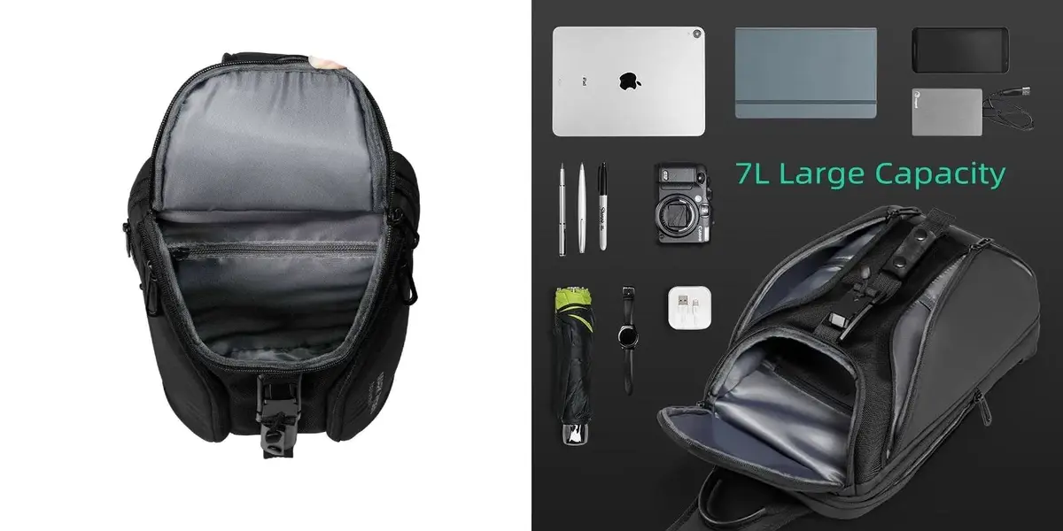 Mark Ryden Mini Adventurer MR7369 lightweight sling bag with multiple pockets for valuables and devices