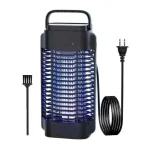 Qualitell LED Mosquito Zapper Lamp D3 safe five-layer mesh for children and pets