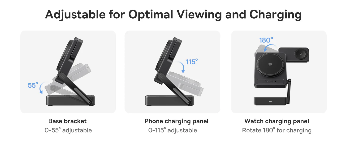 Baseus 25W Qi2.2 charger ultra fast wireless charging pad delivering efficient power for modern iPhone devices