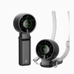 Aecooly Dual Air Channels Fan Halo 02 premium portable fan with strong airflow and modern design